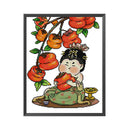 Partial Cross Stitch 14CT Cotton DIY Everything Goes Well Embroidery Kits Crafts