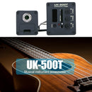 Ukulele Pickup Preamp 3-band EQ Equalizer Tuner System with LCD Display