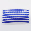 24pcs Wheel Hub Stickers Reflective Tire Rim Tape Strips for Bike Motorcycl