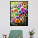 5D DIY Full Drill Diamond Painting Dandelion Cross Stitch Embroidery Mosaic