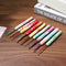 9pcs Colorful Ergonomic Crochet Hooks Soft Handles Sweater Needles (Bubble)