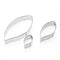 3pcs/set Metal Cookie Cutters Biscuit Mold Leaves Fondant Cake Mould