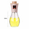 Oil Sprayer Vinegar Bottle Leak-proof BBQ Soy Sauce Oil Dispenser (Pink) Newly