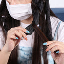 Heatless Spiral Curlers Sleeping Headband Hair Curler Hair Styling (Black) Newly