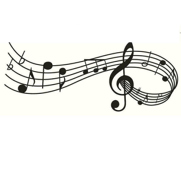 Music Notes Band Room Home Removable Wall Stickers Decals DIY Vinyl R Wall Q8I5