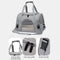 Portable Cat Dog Carrier Bag Outdoor Travel Breathable Handbag (Dark Grey) Newly