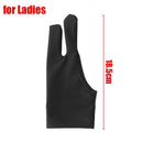 Two Finger Artist Artwork Mittens Drawing Glove Painting Supply Graphics Tablet