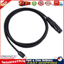 Type-C To XLR 3 Pin Microphone Audio Cable Male To Female Mic Adapter (2M) Newly