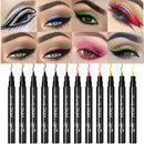 Fast Dry Liquid Eyeliner Pencils Colorful Long Lasting Thin Head Eye Liner