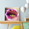 #A 5D DIY Diamond Painting Kits Bright Eye Makeup Full Round Drill Wall Decor