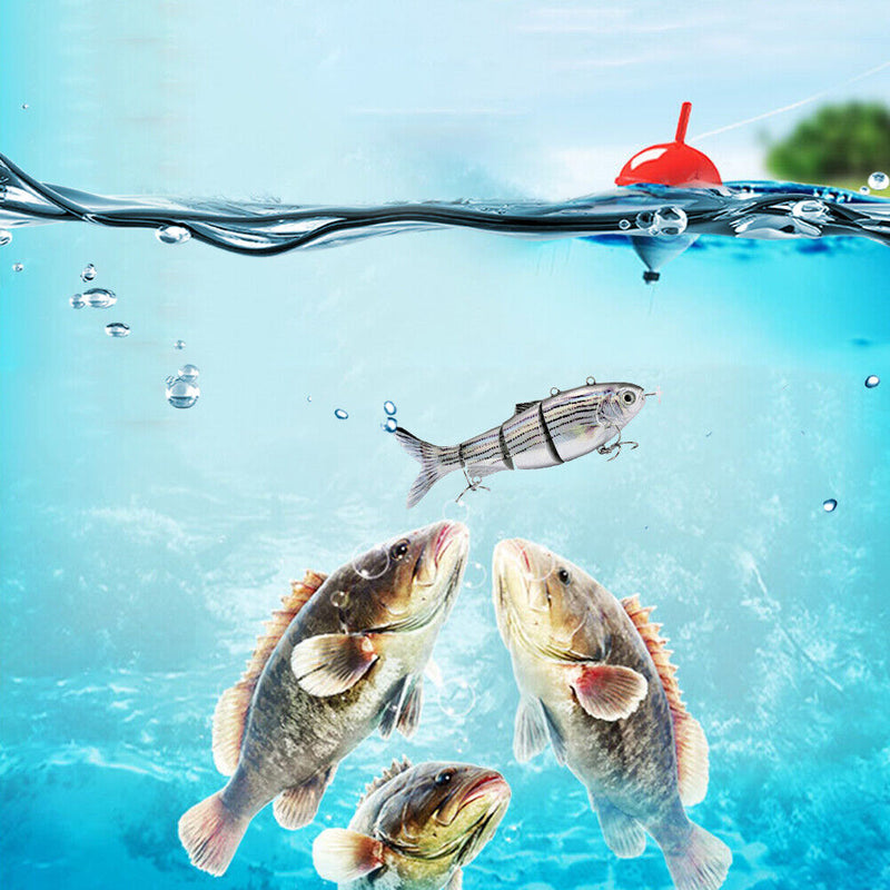 Rechargeable Robotic Swimming Fishing Lure Electric Wobbler Bait (T-620) Newly