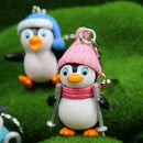 Penguin Keyring Keychain Bag Charm Random Color J9L3 R4G7 I0W4 M0U1