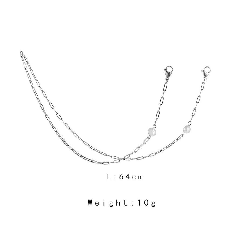 Glasses Beads Chain Fashion Eyewear Neck Hanging Decor Lanyard Anti Drop Strings