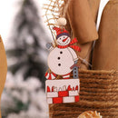 Home Hanging Decoration Christmas Tree Decor Navidad Decor Wooden Pendants
