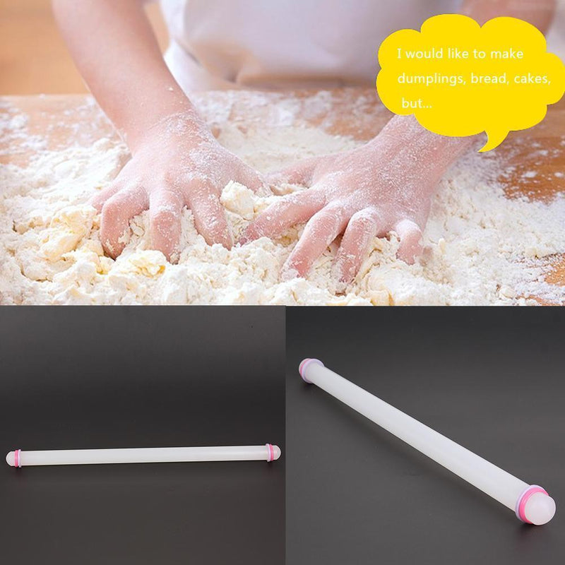 50cm Non-stick Sugar Craft Fondant Rolling Pin Baking Cake Cookie Tools