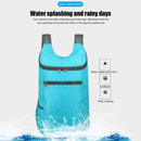 20L Lightweight Backpack Outdoor Folding Camping Sport Pack (Light Blue) Newly