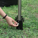 Shinetrip Outdoor Awning Rod Stand Portable Aluminum Alloy for Picnics Fishing
