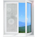 45x100cm PVC Glass Window Film Adhesive Window Stickers Shading Decor(2) Newly
