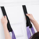 Aerial Yoga Strap Rope Stretch Leg Splits Trainer Home Gym Belt (Purple) Newly