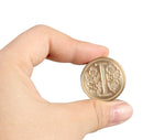 Sealing Wax Classic Initial Wax Seal Stamp Alphabet Letter I Retro Wood