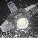 Powerful XHP160 LED Headlamp Head-mounted Torch Waterproof High Power Headlig
