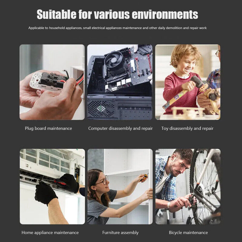 Dual-purpose Hand Tools Sets Adjustable Home Appliance for Workshop Repair