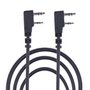 1m/3.28ft 2 Pin Clone Copy Cable for Puxing Wouxun Linton Kenwood Baofeng 2-Way