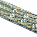 Pet Dog Double-Breasted Necklace For Big Dog Collar Leads Army Green Pet Newly