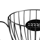 Coffee Mug Basket Fruit Tray Universal Coffee Capsule Storage Rack (Black) Newly