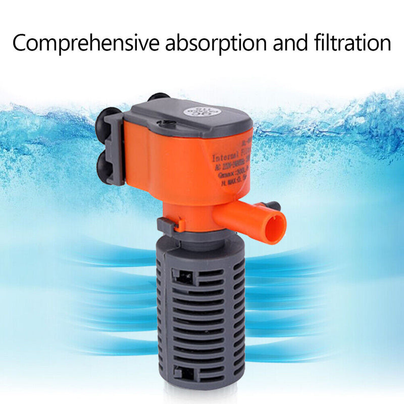 3W 5W Fish Tank Filter 3 in 1 Submersible Mini Aquarium Air Pump (XL666) Newly