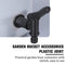 3/4" Plastic Faucet Bucket Tools 16.5mm Barrel Joint C3 Hose For IBCGardenHose#