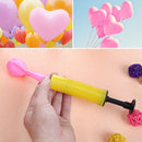 DIY Plastic Portable Hand Push Inflator Balloon Air Pump Inflatable Toys Newly