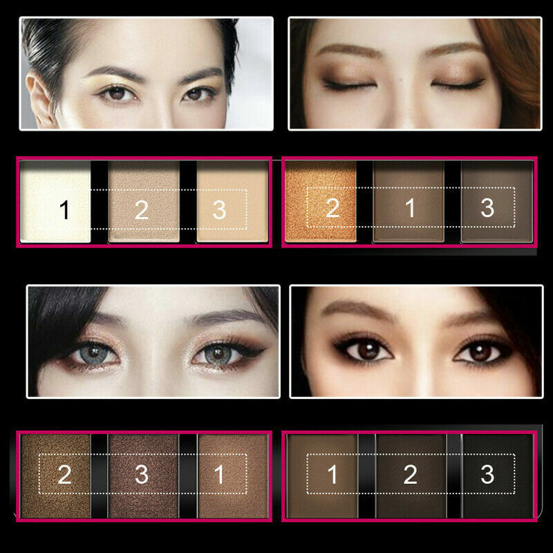 Women Makeup Eye Shadow Palette Matte Glitter Eyeshadow Set Shadow Eye Hot R8S4