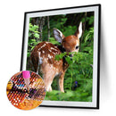 5D Diamond Painting Deer Full Round Drill Rhinestone DIY Wall Art (E1267)