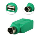 USB Female to PS2 PS/2 Male Adapter Converter keyboard h Mice High Hot F6V5