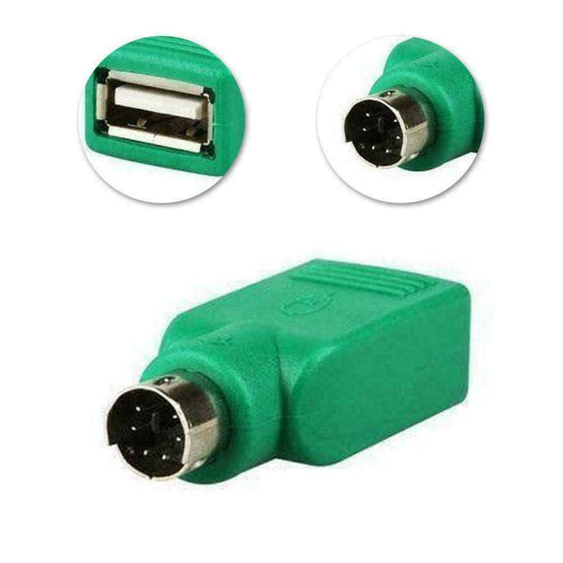 USB Female to PS2 PS/2 Male Adapter Converter keyboard h Mice High Hot F6V5
