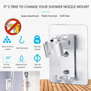 Non-Trace Shower Head Bracket Bathroom Accessories Storage Rack Stand