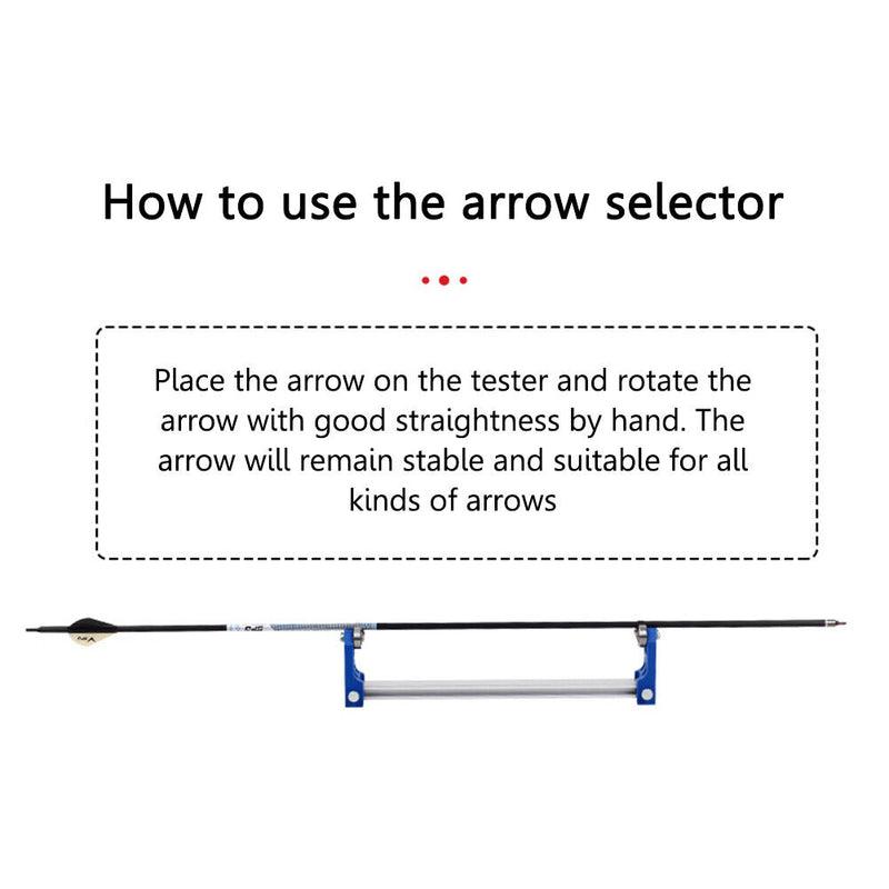 Arrows Checker Professional Arrows Shaft Straightness Tester Archery Accessories