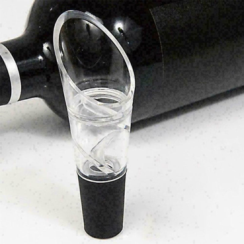 White Red Wine Aerator pour Spout Bottle Pourer Fast Decanter C8Y0 Z8H8 V5B0