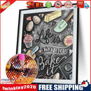 5D Diamond Painting Embroid DIY Blackboard Drawing Cross Stitch Mosaic Kits