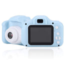 Mini SLR Video Camera 8MP Cute Recorder Digital Camcorder Kid Toys (Blue) Newly