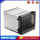 Hard Drive Cage Rack 5.25 inch to 5x 3.5inch DIY Hard Drive Disk Tray Caddy