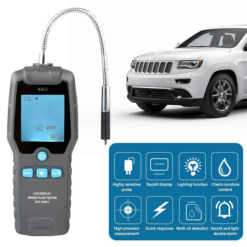 Digital Car Brake Oil Testing Tool Car Brake Oil Tester Brake Fluid Tester