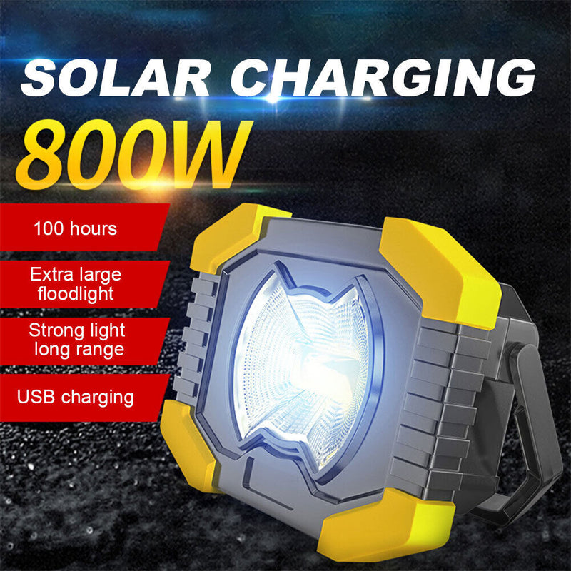 Outdoor Emergency Camping Searchlight 2 Mode COB LED Waterproof Work Lights