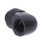 G1/4 Inner Outer Dual Thread 90 Degree Rotary Water Tube Connector(Black) Newly