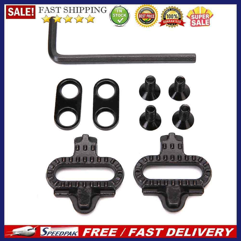 1 Set MTB Mountain Bike Steel Cleats Pedal Cleat Racing Riding Cycling Equi