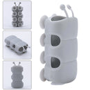 #A Head Holder Silicone Relocatable Cup Head Holder for Bathroom Household