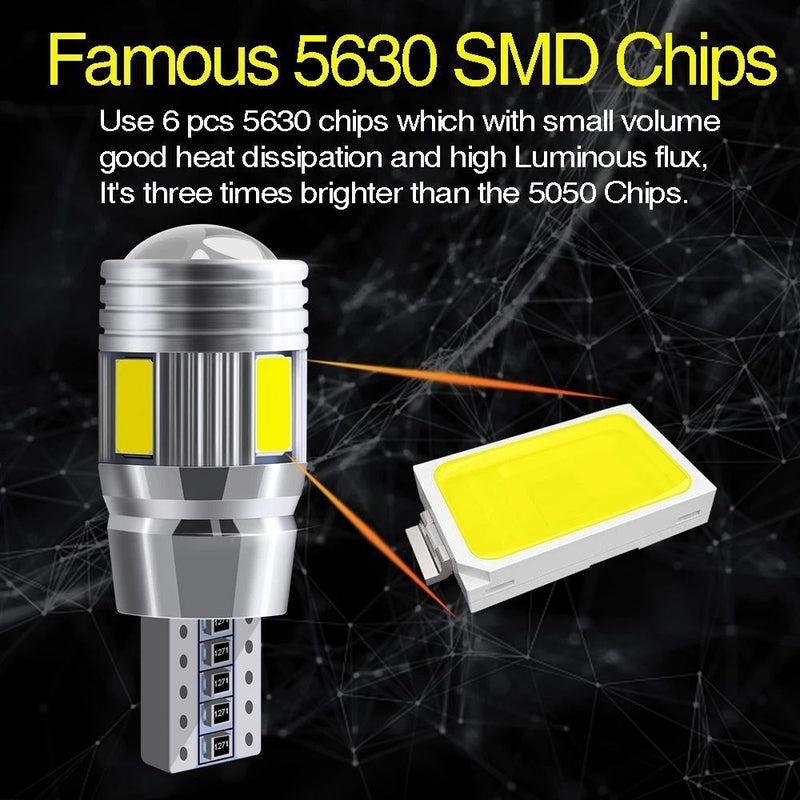 Wedge Signal Bulbs Canbus T10 Signal Light Parking Lamp Car 5W5 LED Bulb