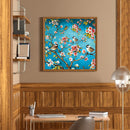 5D Full Round Drill Diamond Painting Flower Bird Mosaic Picture DIY Rhinestones