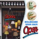 LED Open Shop Sign Neon Display Window Hanging Light for Bar, Hotel, Restaurant*